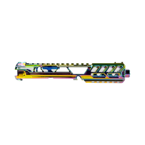 AAP-01/C FUKU-2 CNC UPPER SET V2 - Electroplating Rainbow Long CUTOUT Version