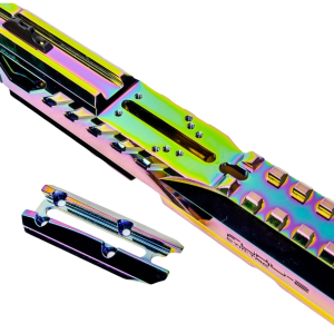 AAP-01 FUKU-2 CNC UPPER - Electroplating Rainbow SHARK