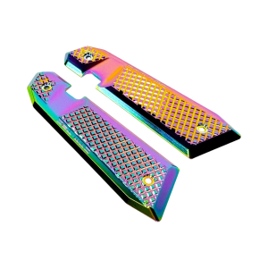 AAP-01 Fuku-2 Frame CNC Aero Side Panel Type-A - Electroplated