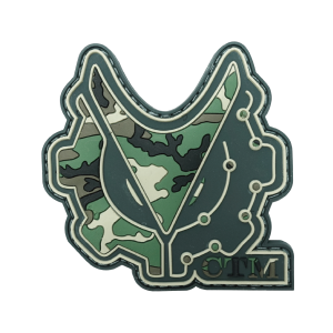 M81 WOODLAND CTM logo PVC PATCH