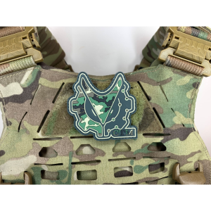 M81 WOODLAND CTM logo PVC PATCH