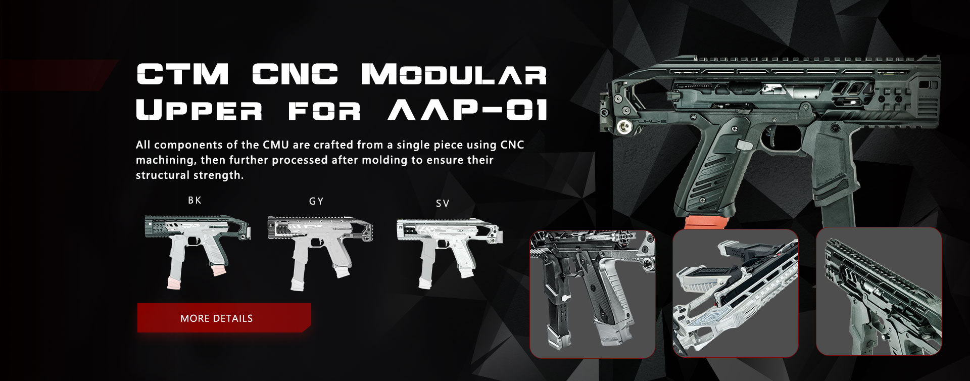 CTM CNC Modular Upper for AAP-01 