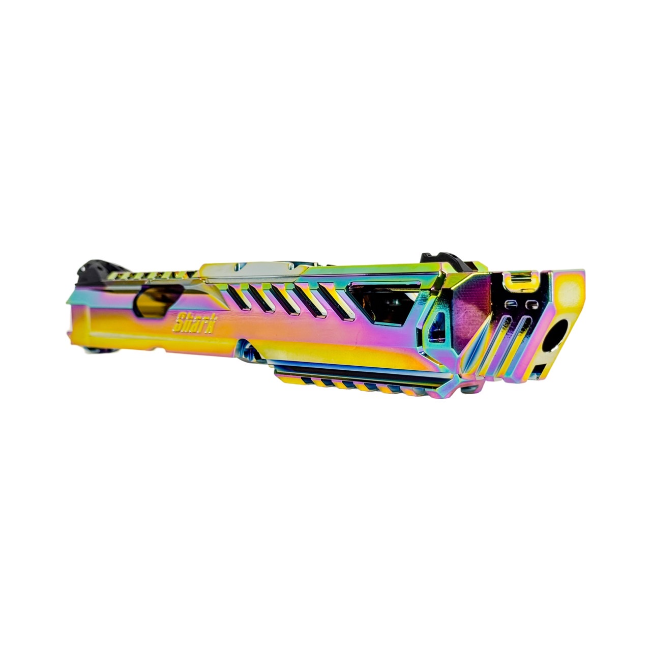 AAP-01 FUKU-2 CNC UPPER - Electroplating Rainbow SHARK