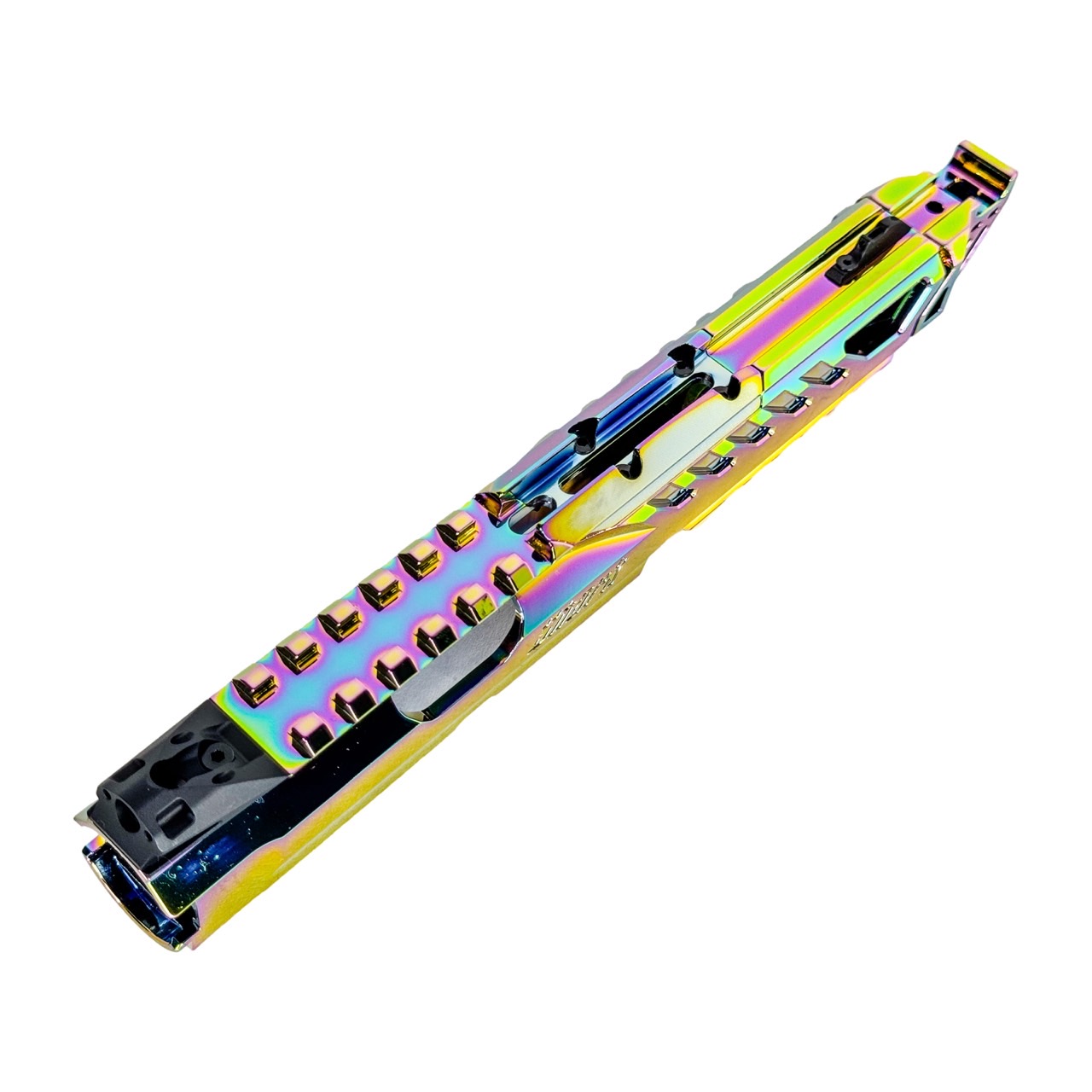 AAP-01 FUKU-2 CNC UPPER - Electroplating Rainbow SHARK