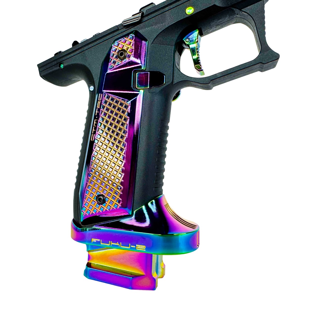 AAP-01/C CNC 加大喇叭型彈匣襯裙 - All in one - 電鍍