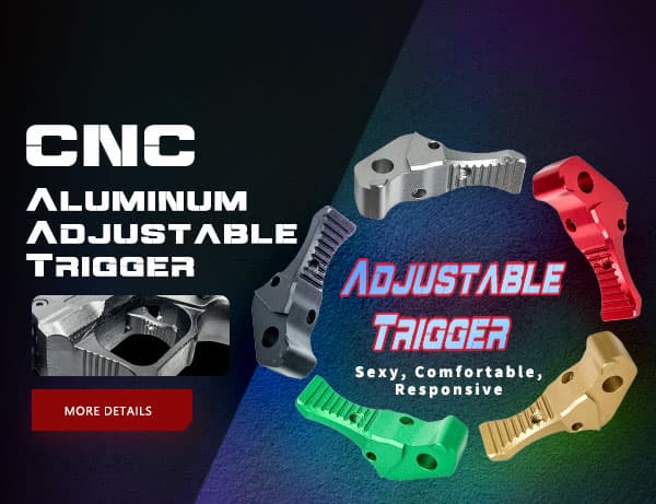 CNC Aluminum Adjustable Trigger
